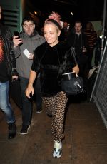 LILY ALLEN Leaves Gorilla in Manchester 03/20/2018