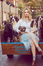 LILY JAMES for Harper’s Bazaar Magazine, UK April 2018