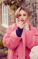 LILY JAMES for Harper’s Bazaar Magazine, UK April 2018