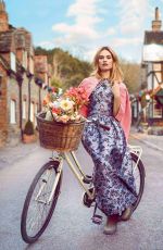 LILY JAMES for Harper’s Bazaar Magazine, UK April 2018