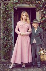 LILY JAMES for Harper’s Bazaar Magazine, UK April 2018
