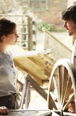 LILY JAMES - The Guernsey Literary and Potato Peel Pie Society Promos