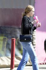 LILY-ROSE DEPP in Jeans Out in Los Angeles 03/18/2018
