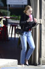 LILY-ROSE DEPP in Jeans Out in Los Angeles 03/18/2018