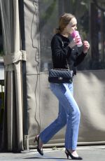 LILY-ROSE DEPP in Jeans Out in Los Angeles 03/18/2018
