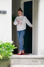 LILY-ROSE DEPP Leaves Acupuncture Clinic in Los Angeles 03/20/2018