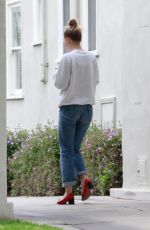 LILY-ROSE DEPP Leaves Acupuncture Clinic in Los Angeles 03/20/2018