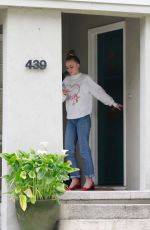 LILY-ROSE DEPP Leaves Acupuncture Clinic in Los Angeles 03/20/2018