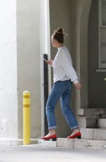 LILY-ROSE DEPP Leaves Acupuncture Clinic in Los Angeles 03/20/2018