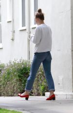 LILY-ROSE DEPP Leaves Acupuncture Clinic in Los Angeles 03/20/2018