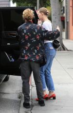 LILY-ROSE DEPP Out and About in Beverly Hills 03/20/2018