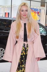 LINDSEY VONN Arrives at New York Live 03/20/2018