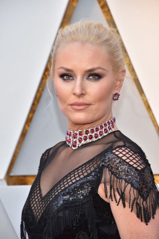LINDSEY VONN at 90th Annual Academy Awards in Hollywood 03/04/2018