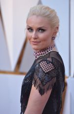 LINDSEY VONN at 90th Annual Academy Awards in Hollywood 03/04/2018