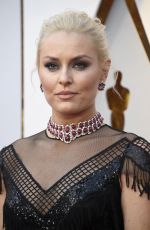 LINDSEY VONN at 90th Annual Academy Awards in Hollywood 03/04/2018