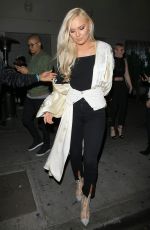 LINDSEY VONN Leaves Delilah in West Hollywood 03/01/2018