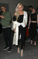 LINDSEY VONN Leaves Delilah in West Hollywood 03/01/2018