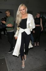 LINDSEY VONN Leaves Delilah in West Hollywood 03/01/2018