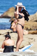 LISA CLARK in Bikini at Bondi Beach in Sydney 03/19/2018