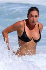 LISA CLARKE in Bikini at Tamarama Beach in Sydney 03/10/2018