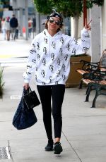 LISA RINNA Leaves Soulcycle in Beverly Hills 03/24/2018
