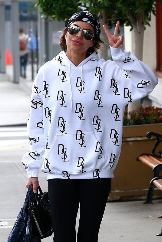 LISA RINNA Leaves Soulcycle in Beverly Hills 03/24/2018