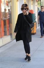 LISA RINNA Out Shopping on Rodeo Drive in Beverly Hills 03/23/2018