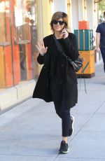 LISA RINNA Out Shopping on Rodeo Drive in Beverly Hills 03/23/2018
