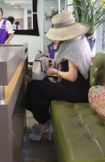 LISA VANDERPUMP at a Nail Salon in Beverly Hills 03/29/2018