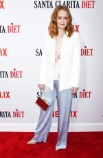 LIV HEWSON at Santa Clarita Diet Season 2 Premiere in Los Angeles 03/22/2018