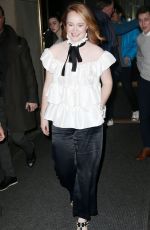 LIV HEWSON Out and About in New York 03/20/2018