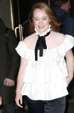 LIV HEWSON Out and About in New York 03/20/2018
