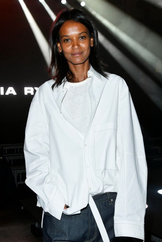 LIYA KEBEDE at Sonia Rykiel Fashion Show in Paris 03/03/2018