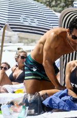 LOLA PONCE in Swimsuit at a Beach in Miami 03/23/2018