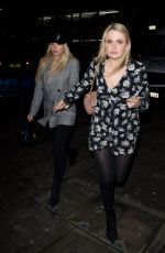 LOTTIE MOSS Arrives at Mahiki Nightclub in Kensington 03/30/2018