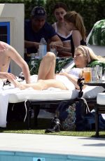 LOTTIE MOSS in Bikini on Vacation in Los Angeles 03/29/2018