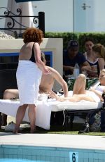 LOTTIE MOSS in Bikini on Vacation in Los Angeles 03/29/2018