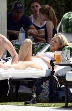 LOTTIE MOSS in Bikini on Vacation in Los Angeles 03/29/2018