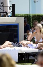 LOTTIE MOSS in Bikini on Vacation in Los Angeles 03/29/2018