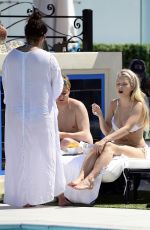 LOTTIE MOSS in Bikini on Vacation in Los Angeles 03/29/2018