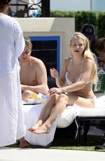 LOTTIE MOSS in Bikini on Vacation in Los Angeles 03/29/2018