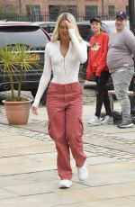 LOUISA JOHNSON Arrives at Key 103 Radio in Manchester 03/21/2018