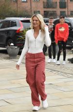 LOUISA JOHNSON Arrives at Key 103 Radio in Manchester 03/21/2018