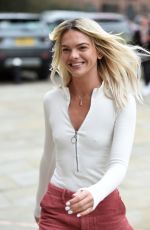 LOUISA JOHNSON Arrives at Key 103 Radio in Manchester 03/21/2018