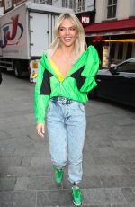 LOUISA JOHNSON Leaves Global Radio Studios in London 03/19/2018