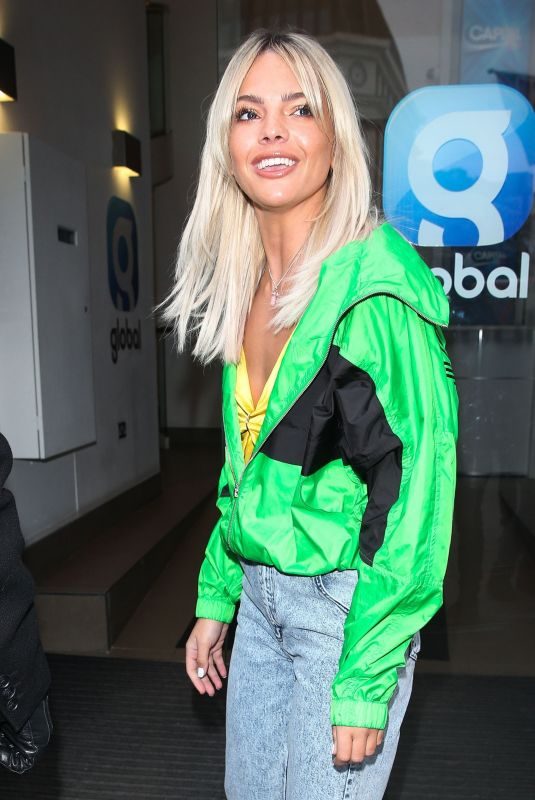 LOUISA JOHNSON Leaves Global Radio Studios in London 03/19/2018