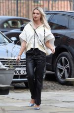 LOUISA JOHNSON Leaves Key 103 Radio in Manchester 03/23/2018