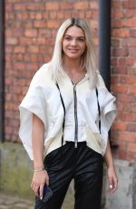LOUISA JOHNSON Leaves Key 103 Radio in Manchester 03/23/2018
