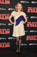 LOUISA KRAUSE at The Death of Stalin Premiere in New York 03/08/2018