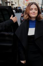 LUCY HALE at AOL Build Series in New York 03/06/2018